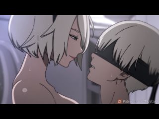 good morning 9s nier: automata 2b neir automaton neirauto 2b 9c animation anime porno 18 anime animation hentai sex sex hentai